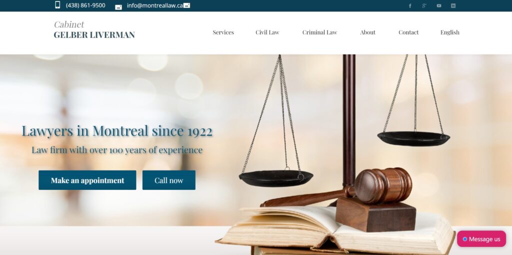 cabinet gelber liverman homepage