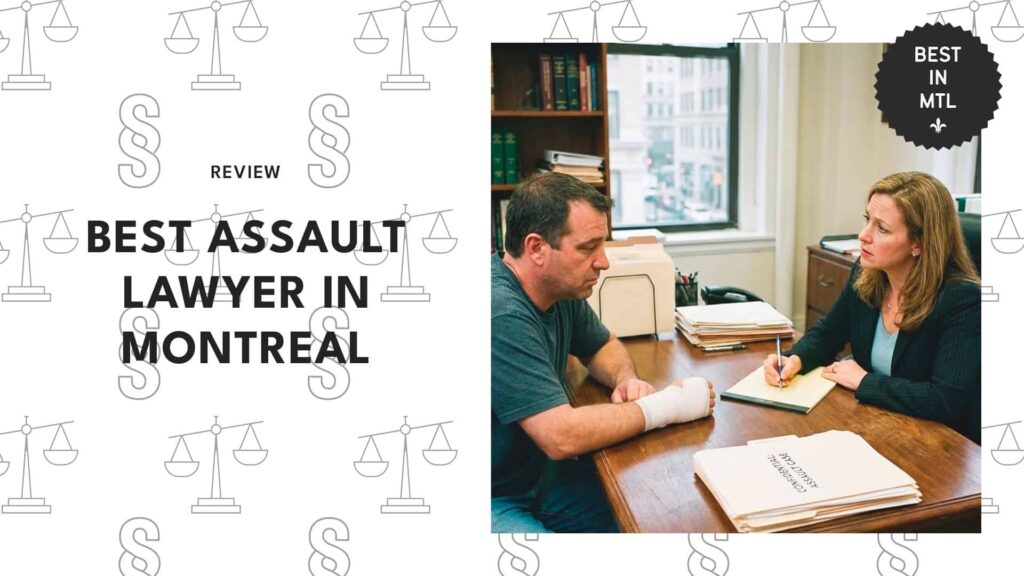 The 5 best assault lawyers in Montreal who know how to defend you
